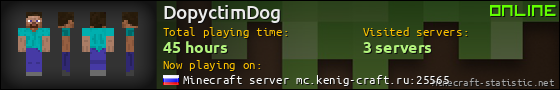 DopyctimDog userbar 560x90