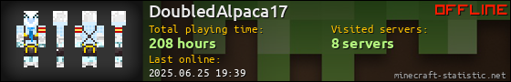 DoubledAlpaca17 userbar 560x90