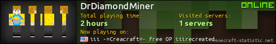 DrDiamondMiner userbar 560x90