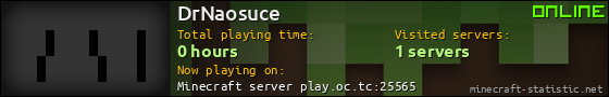 DrNaosuce userbar 560x90
