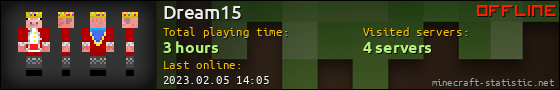 Dream15 userbar 560x90