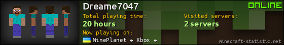Dreame7047 userbar 560x90