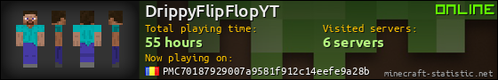 DrippyFlipFlopYT userbar 560x90