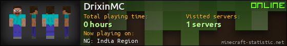 DrixinMC userbar 560x90