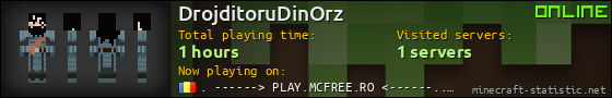 DrojditoruDinOrz userbar 560x90