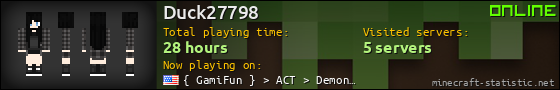 Duck27798 userbar 560x90