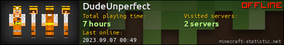 DudeUnperfect userbar 560x90