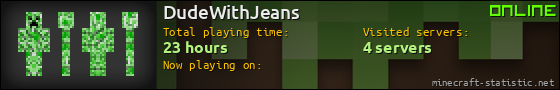 DudeWithJeans userbar 560x90