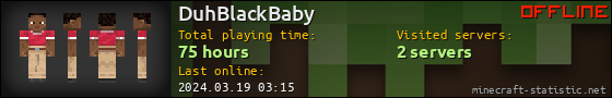 DuhBlackBaby userbar 560x90