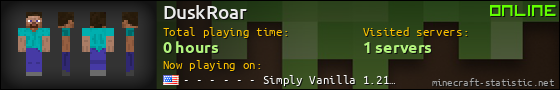 DuskRoar userbar 560x90