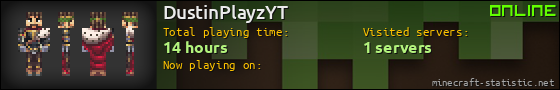 DustinPlayzYT userbar 560x90