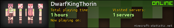 DwarfKingThorin userbar 560x90