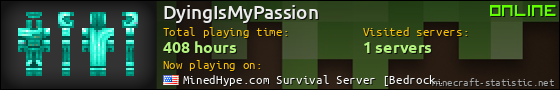 DyingIsMyPassion userbar 560x90