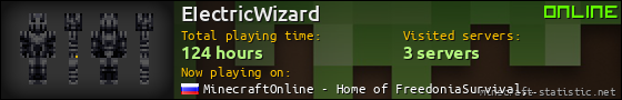 EIectricWizard userbar 560x90