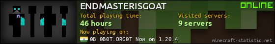 ENDMASTERISGOAT userbar 560x90