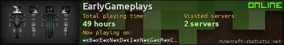 EarlyGameplays userbar 560x90