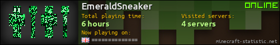 EmeraldSneaker userbar 560x90