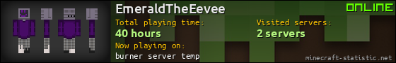 EmeraldTheEevee userbar 560x90