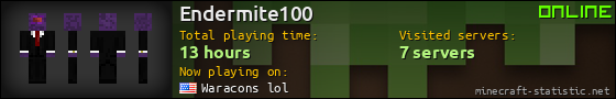 Endermite100 userbar 560x90