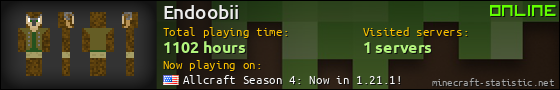 Endoobii userbar 560x90
