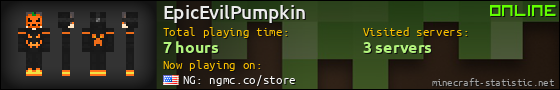 EpicEvilPumpkin userbar 560x90