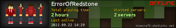 ErrorOfRedstone userbar 560x90