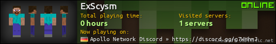 ExScysm userbar 560x90