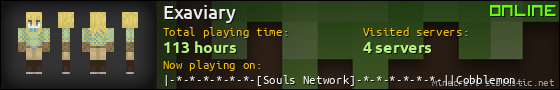 Exaviary userbar 560x90
