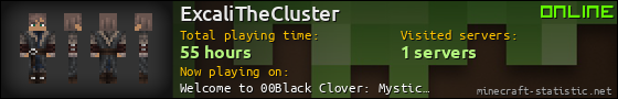 ExcaliTheCluster userbar 560x90