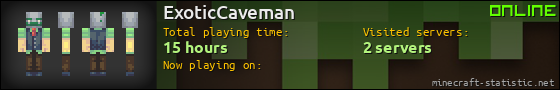 ExoticCaveman userbar 560x90