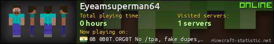 Eyeamsuperman64 userbar 560x90