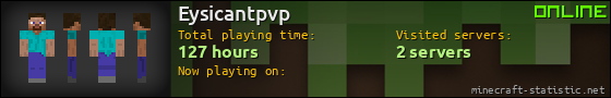 Eysicantpvp userbar 560x90