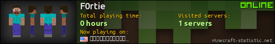 F0rtie userbar 560x90