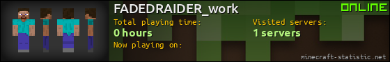 FADEDRAIDER_work userbar 560x90