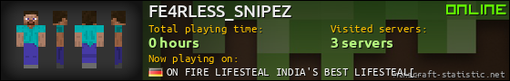 FE4RLESS_SNIPEZ userbar 560x90