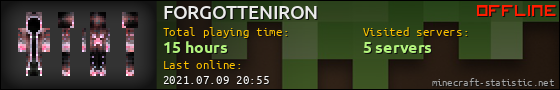 FORGOTTENIRON userbar 560x90