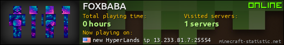 FOXBABA userbar 560x90