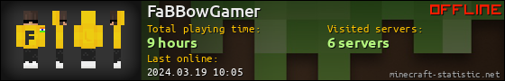 FaBBowGamer userbar 560x90