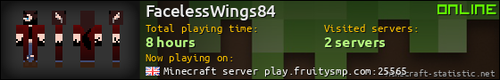 FacelessWings84 userbar 560x90