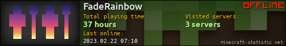 FadeRainbow userbar 560x90