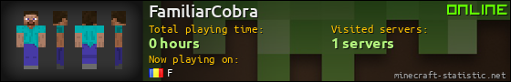 FamiliarCobra userbar 560x90