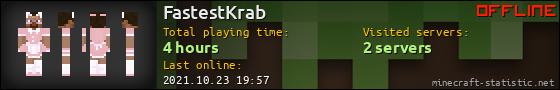 FastestKrab userbar 560x90