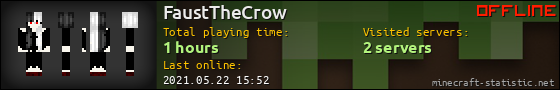 FaustTheCrow userbar 560x90