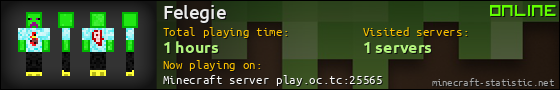 Felegie userbar 560x90