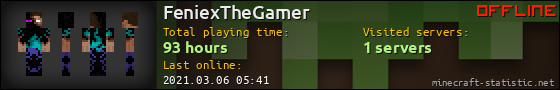 FeniexTheGamer userbar 560x90