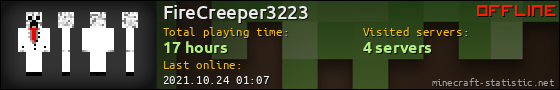 FireCreeper3223 userbar 560x90