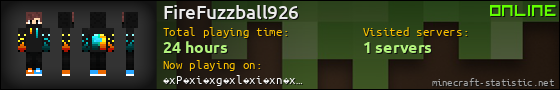 FireFuzzball926 userbar 560x90