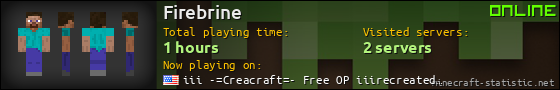 Firebrine userbar 560x90