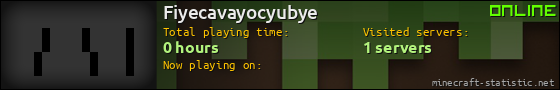 Fiyecavayocyubye userbar 560x90