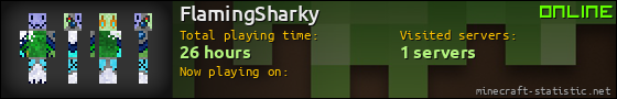 FlamingSharky userbar 560x90